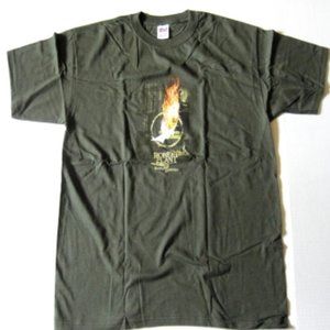 Robert Plant Freedom Fire Olive Tee (XL)